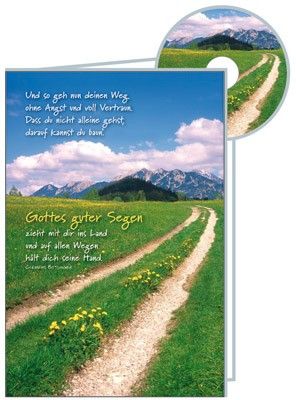 CD-Karte - "Und so geh nun Deinen Weg"